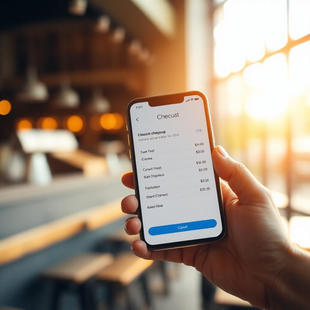 Mobile-first checkout