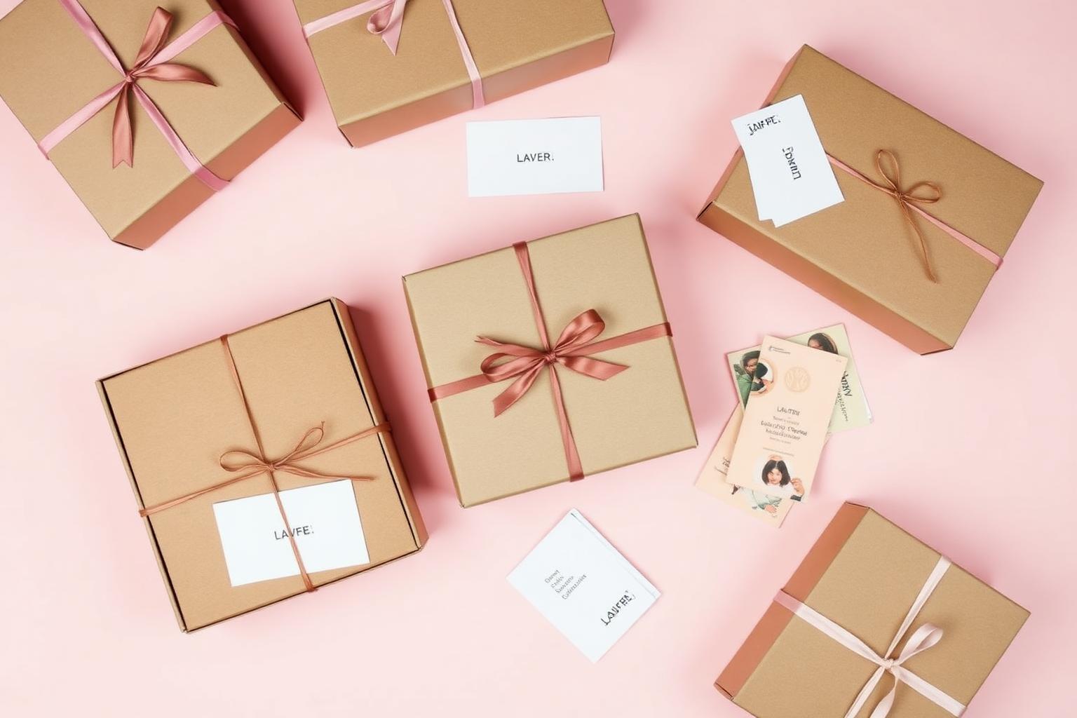 Beautifully packaged orders
